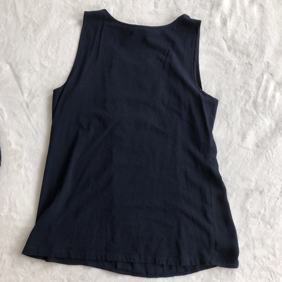 Ann Taylor pleat front tank top - Picture 4 of 4